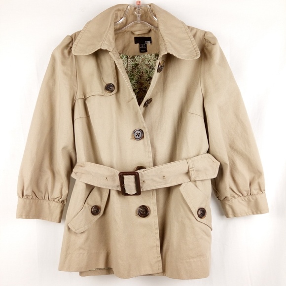 short trench jacket women's